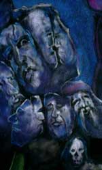 Painting by Wanda Riske