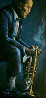 Painting by Wanda Riske