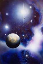 Painting by Wanda Riske