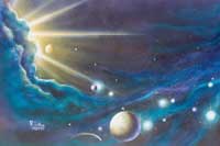 Painting by Wanda Riske